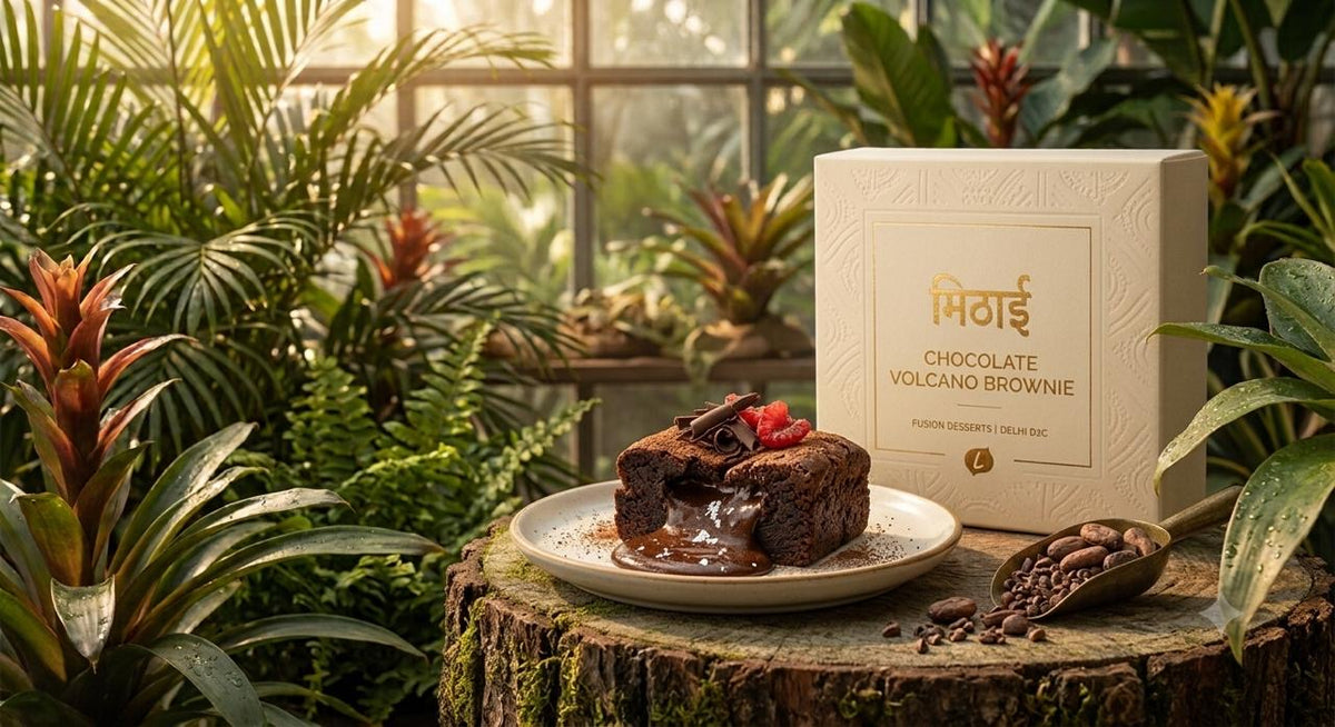 Choco Volcano Brownie